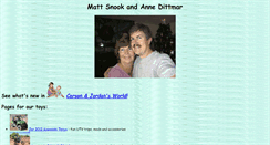 Desktop Screenshot of mattsnook.com