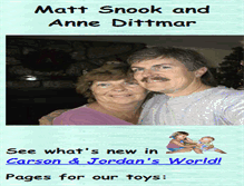 Tablet Screenshot of mattsnook.com